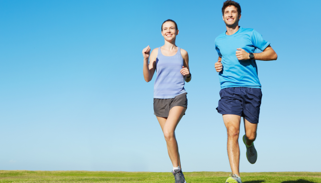 jogging