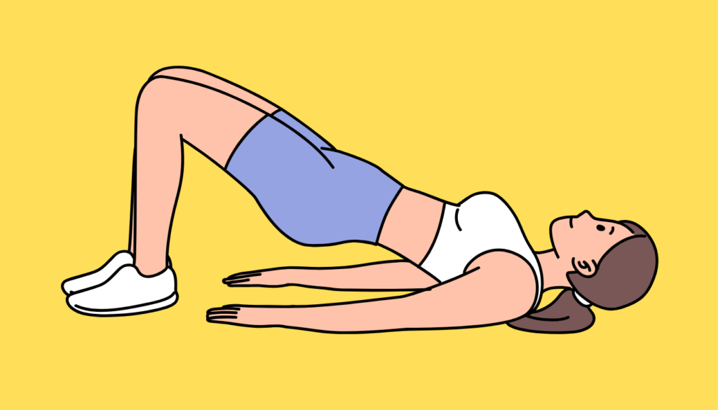 Glute Bridge Marches